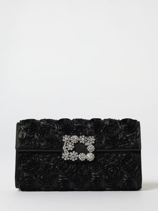 25FW 로저비비에 클러치/파우치 RBWAMFDN200RS0 B999 Black