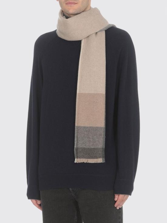 25FW 브루넬로 쿠치넬리 머플러/스카프 MSC666AG CM872 Grey - BRUNELLO CUCINELLI