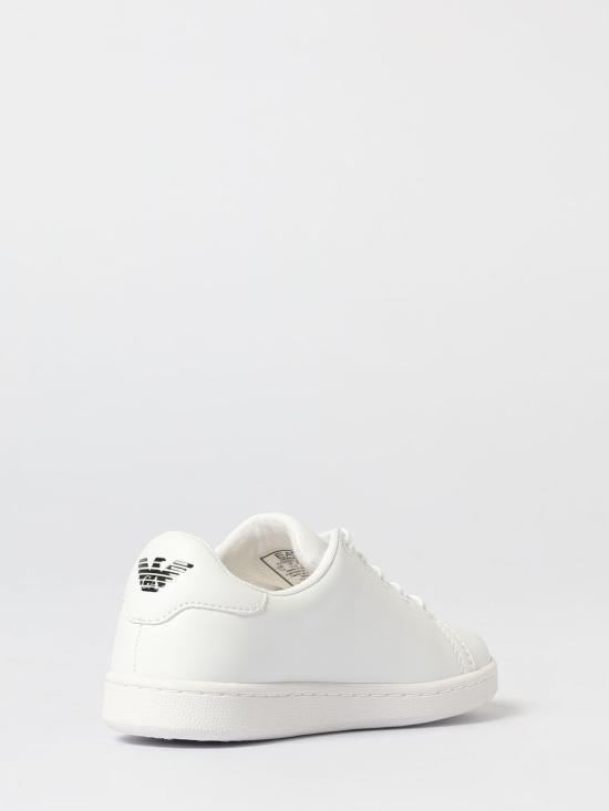 25FW [키즈] 엠포리오 아르마니 스니커즈 7Y000001AF10179 MZ018 White - EMPORIO ARMANI