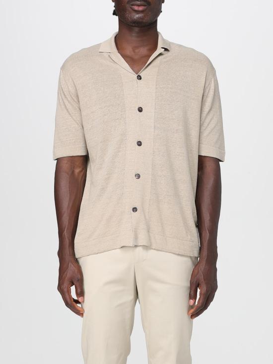 25FW 자노네 반팔 셔츠 810147Z1353 Z0803 Beige