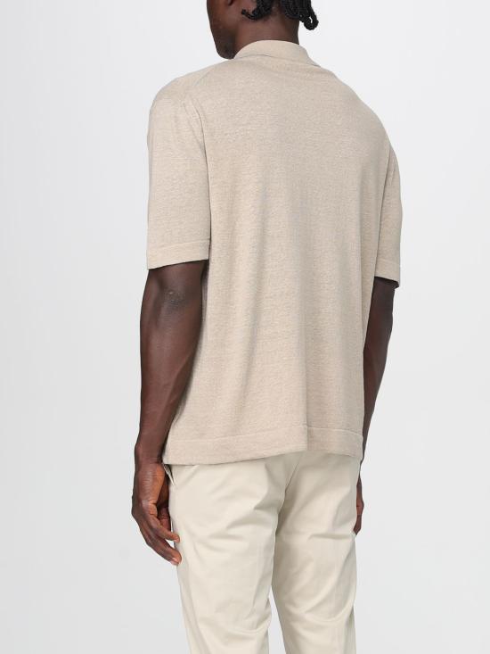 25FW 자노네 반팔 셔츠 810147Z1353 Z0803 Beige - ZANONE