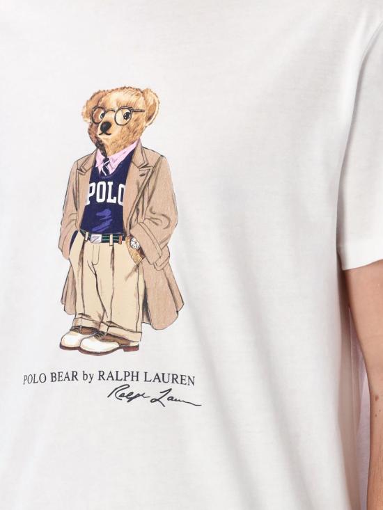 25FW 폴로 랄프로렌 반팔 티셔츠 710974584 001 White - POLO RALPH LAUREN