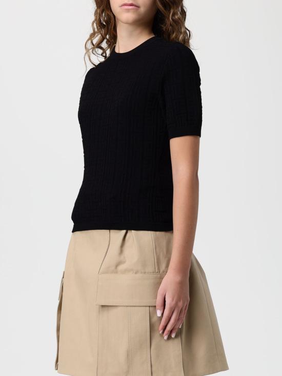 25FW 발망 반팔 티셔츠 FF1ALA75KI63 0PA Black - BALMAIN