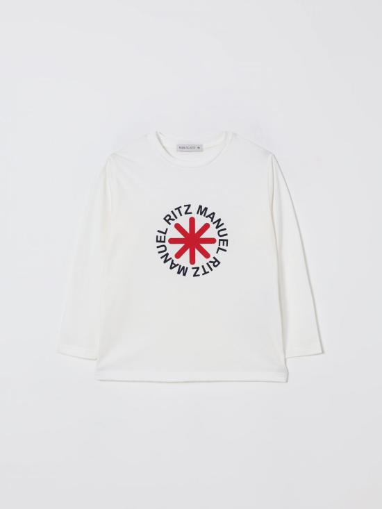 25FW [키즈] 마뉴엘리츠 티셔츠 MR3188 BIANCO White