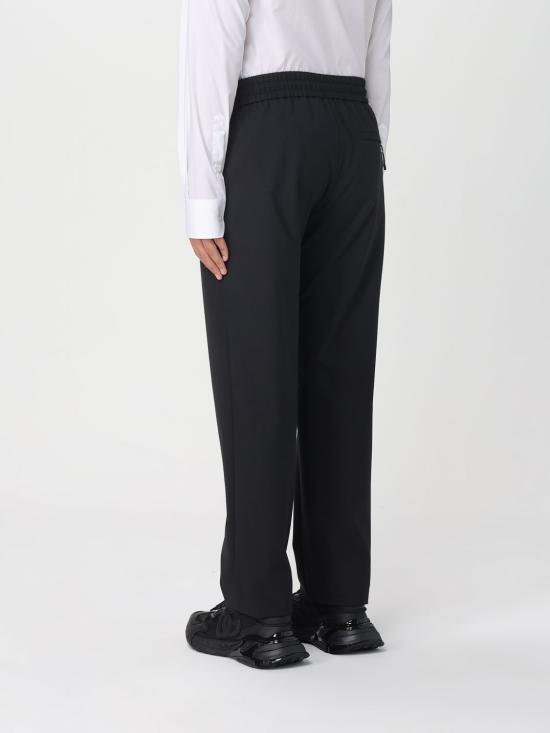 25FW 돌체앤가바나 스트레이트 팬츠 GP147TFURK8 N0000 Black - DOLCE & GABBANA