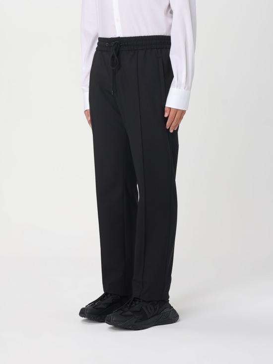 25FW 돌체앤가바나 스트레이트 팬츠 GP147TFURK8 N0000 Black - DOLCE & GABBANA