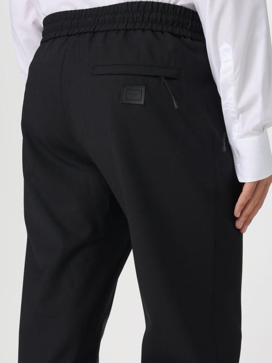 25FW 돌체앤가바나 스트레이트 팬츠 GP147TFURK8 N0000 Black - DOLCE & GABBANA