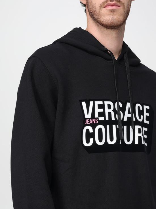 25FW 베르사체 긴팔 티셔츠 79GAIP05CF07P 899 Black - VERSACE