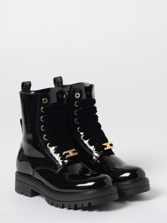 25FW [키즈] 엘리자베타프랜치 미들 부츠 F4A5E0414 1848930 Black - ELISABETTA FRANCHI