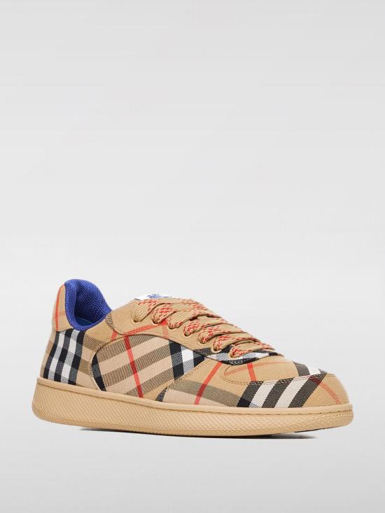 26SS 버버리 체크 테라스 스니커즈 8095276 Beige - BURBERRY