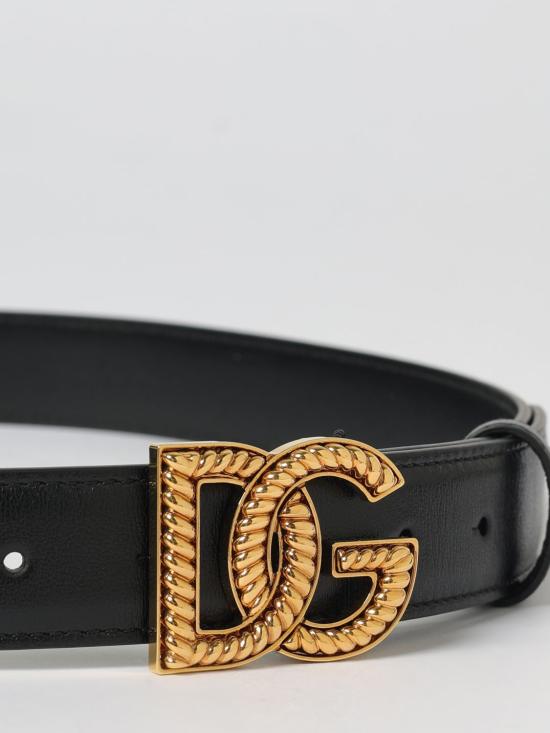 25FW 돌체앤가바나 레귤러 벨트 BE1663AV95680999 Black - DOLCE & GABBANA
