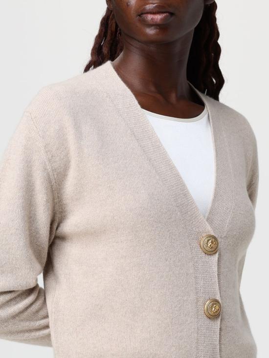25FW 발망 가디건 FF1KL255KI87 0BX Beige - BALMAIN