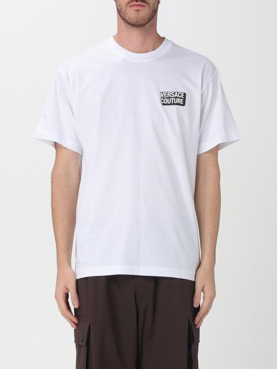 25FW 베르사체 반팔 티셔츠 79GAHP10CJ01P 003 White