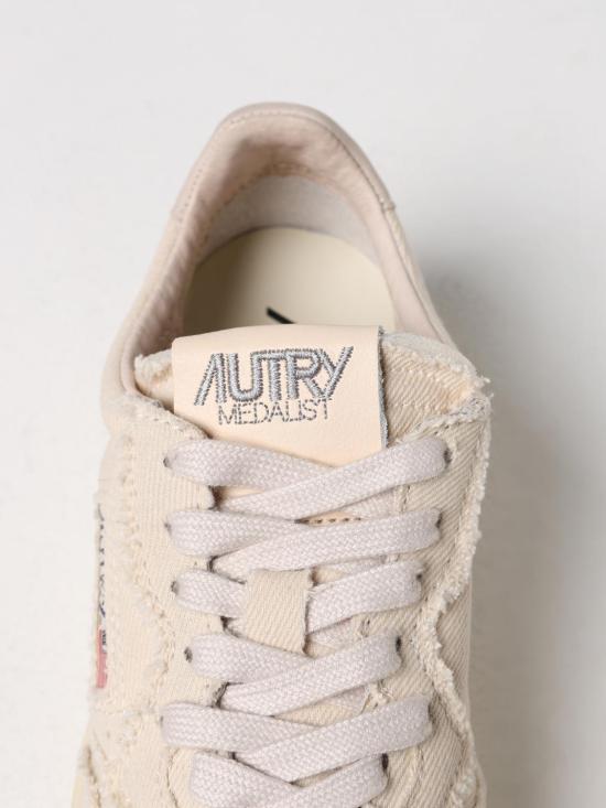 25FW 오트리 메달리스트 로우 스니커즈 AULWDE15 Ivory - AUTRY