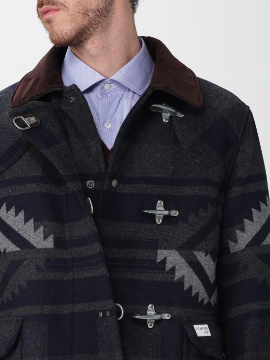 25FW 페이 코트 MAM13511580XYA 093E Blue - FAY