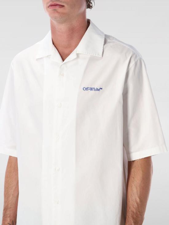 25FW 오프화이트 셔츠 OMGG01FF25FAB001 0146 White - OFF WHITE