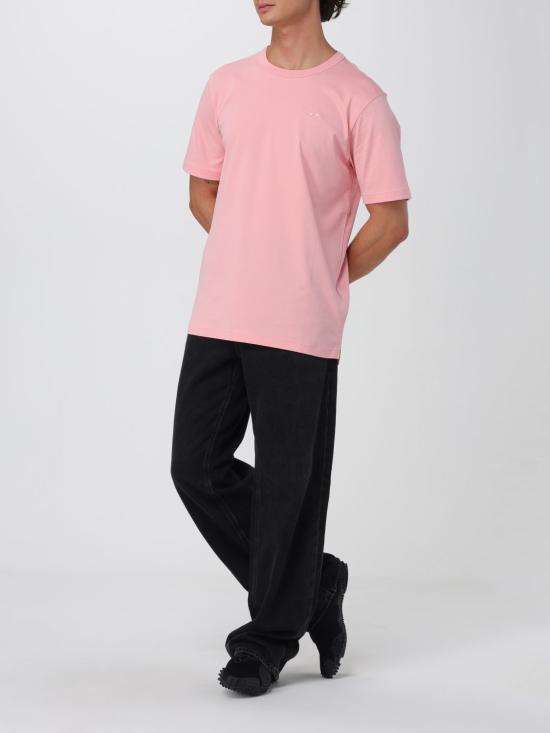 25FW 디젤 반팔 티셔츠 A166720AIJU 37Z Pink - DIESEL