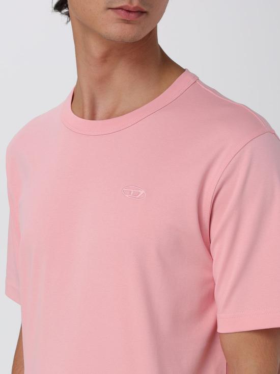25FW 디젤 반팔 티셔츠 A166720AIJU 37Z Pink - DIESEL