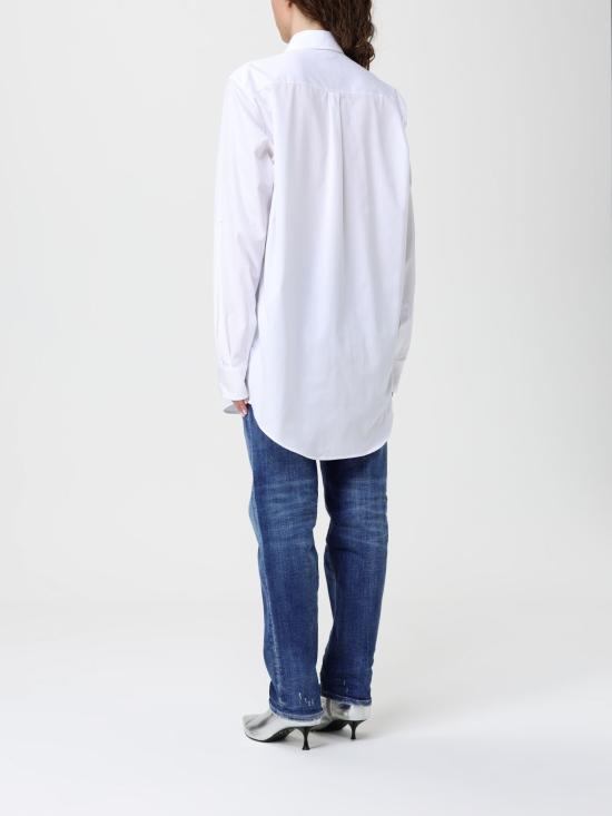 25FW 디스퀘어드2 셔츠 S75DL0913S36275 100 White - DSQUARED2