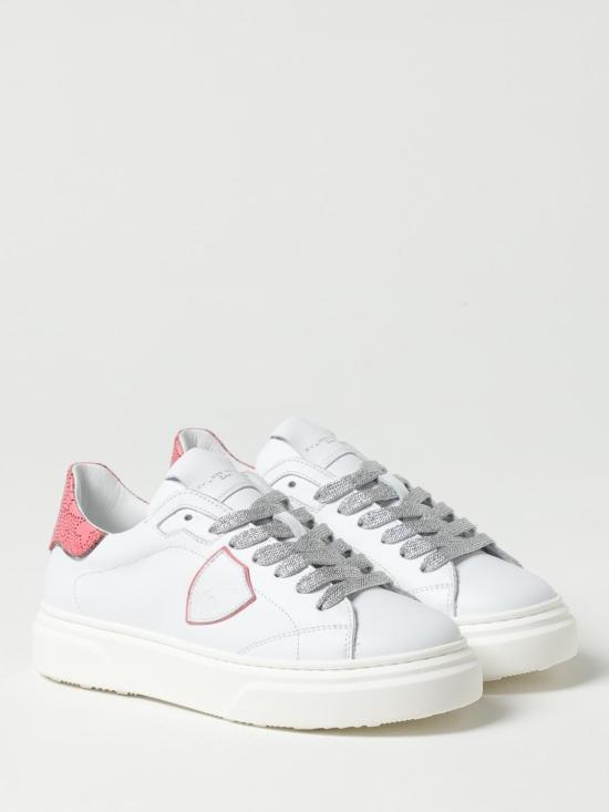 25FW [키즈] 필립모델 스니커즈 80752 01 White - PHILIPPE MODEL