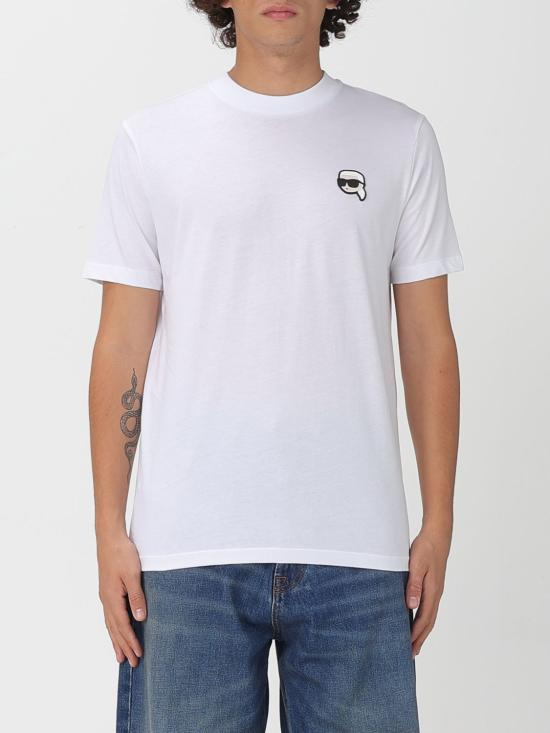 26SS 칼라거펠트 반팔 티셔츠 755710500224 10 White