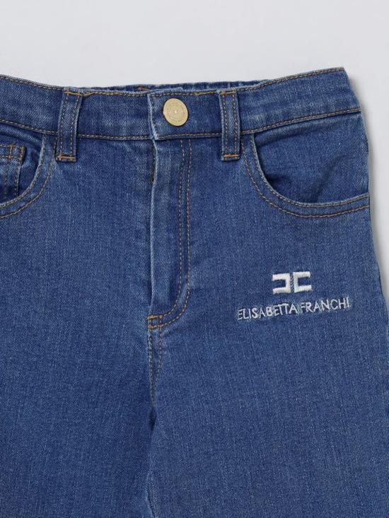 25FW [키즈] 엘리자베타프랜치 진 EGPA0840DS004 4000 Denim - ELISABETTA FRANCHI