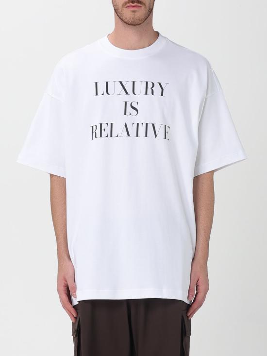 25FW 모스키노 반팔 티셔츠 07015442 M 1001 White