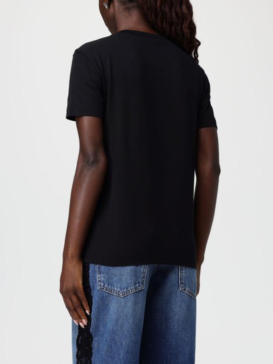 25FW 돌체앤가바나 반팔 티셔츠 F8V42ZGDCYE N0000 Black - DOLCE & GABBANA