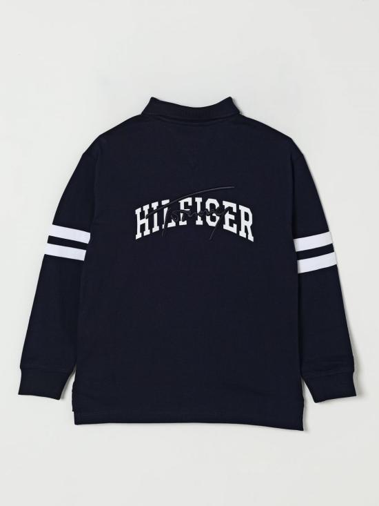 25FW [키즈] 타미힐피거 티셔츠 KB0KB09712 C1G Navy - TOMMY HILFIGER