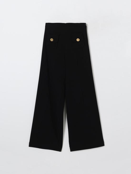 25FW [키즈] 엘리자베타프랜치 스트레이트 팬츠 EFPA2840FODER N000 Black