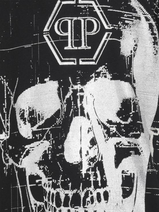 25FW 필립 플레인 반팔 티셔츠 FAECMTK8439PJY002N 02 Black - PHILIPP PLEIN