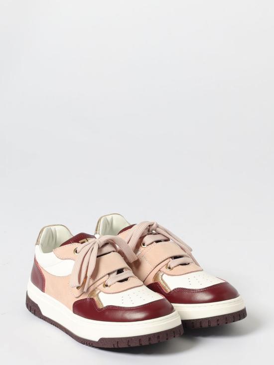 25FW [키즈] 엘리자베타프랜치 스니커즈 F4A9E0345 1321A782 Burgundy - ELISABETTA FRANCHI