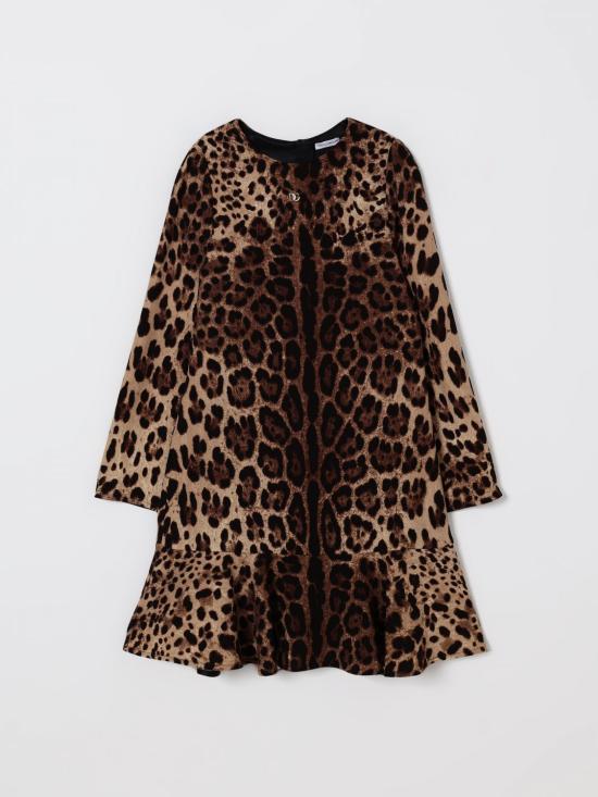 25FW [키즈] 돌체앤가바나 원피스 L54DK7FS2A3 HY13M Brown