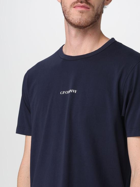 25FW 씨피 컴퍼니 반팔 티셔츠 RCCMTS727A005431G 888 Blue - C.P. COMPANY