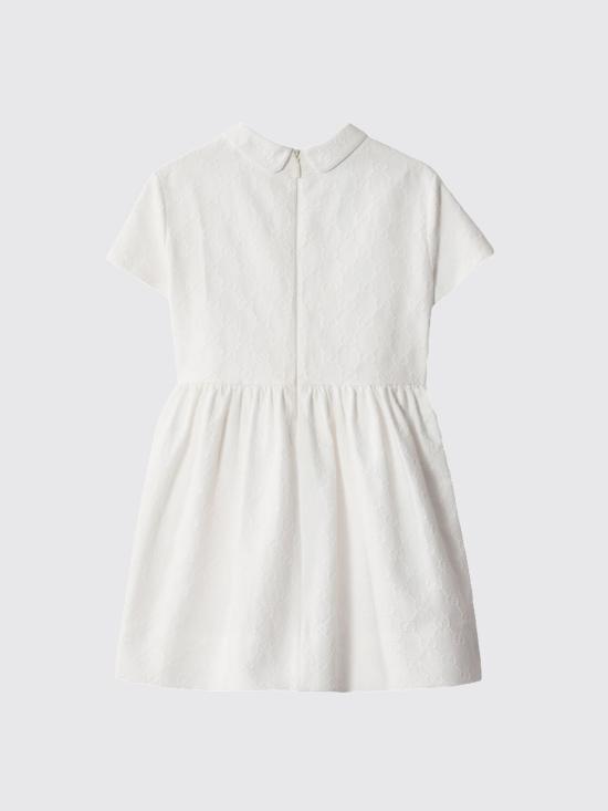 25FW [키즈] 구찌 원피스 827580ZASYD 9003 White - GUCCI