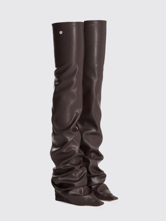 25FW 디 아티코 부츠 251WSH00872PUR003AA 064 Brown - THE ATTICO