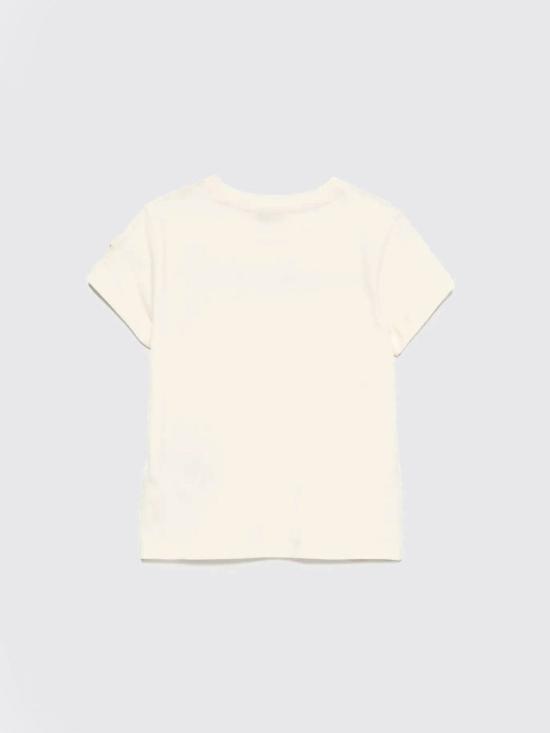 25FW [키즈] 몽클레어 티셔츠 8C0001689AT9 050 White - MONCLER