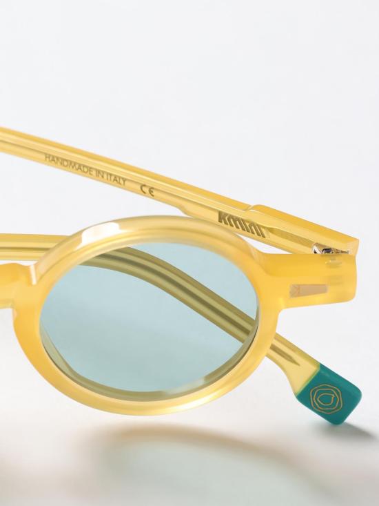 25FW 키메 선글라스 LUPE COL 5 SUNGLASSES honey Turquoise - KYME
