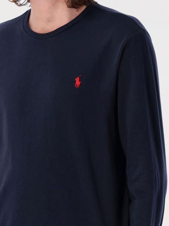 25FW 폴로 랄프로렌 긴팔 티셔츠 710671468 024 Navy - POLO RALPH LAUREN
