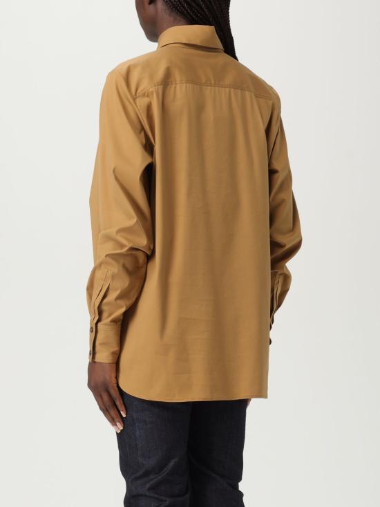 25FW 생로랑 블라우스 822158Y7I23 2257 Brown - SAINT LAURENT