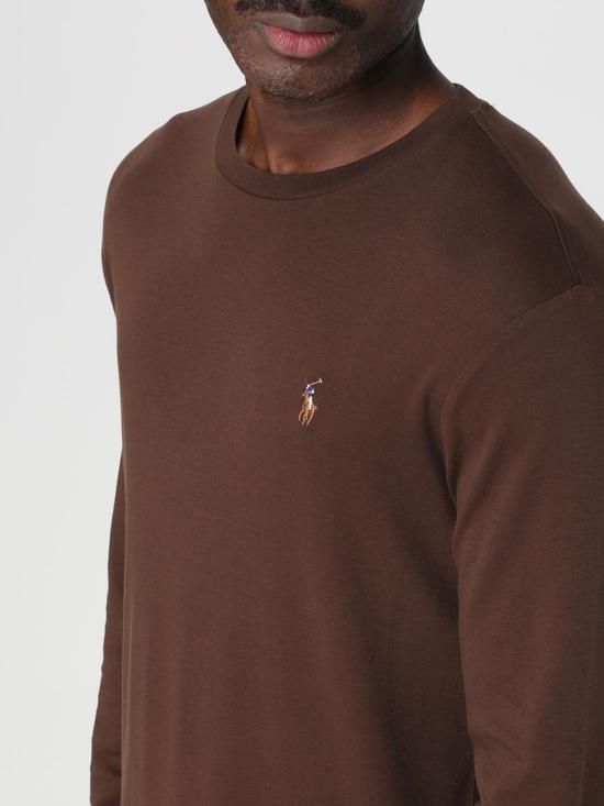 25FW 폴로 랄프로렌 반팔 티셔츠 710760121 039 Brown - POLO RALPH LAUREN