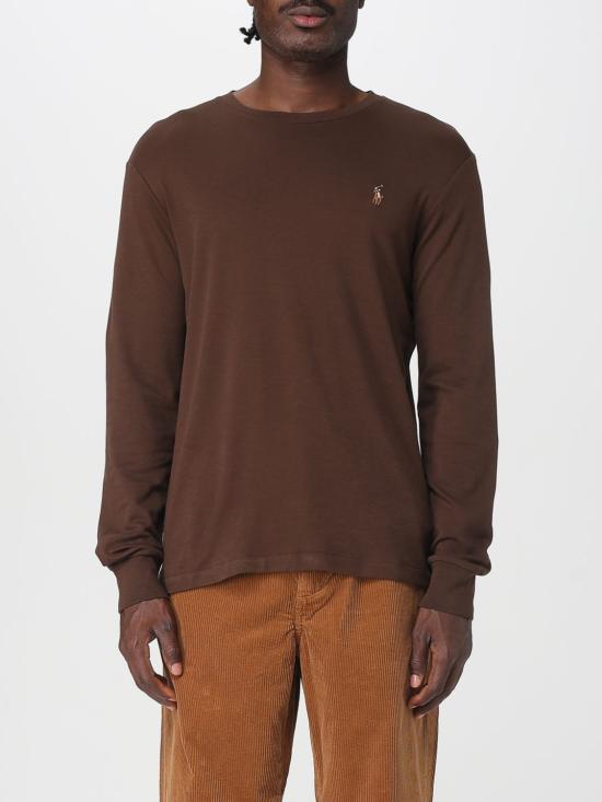 25FW 폴로 랄프로렌 반팔 티셔츠 710760121 039 Brown