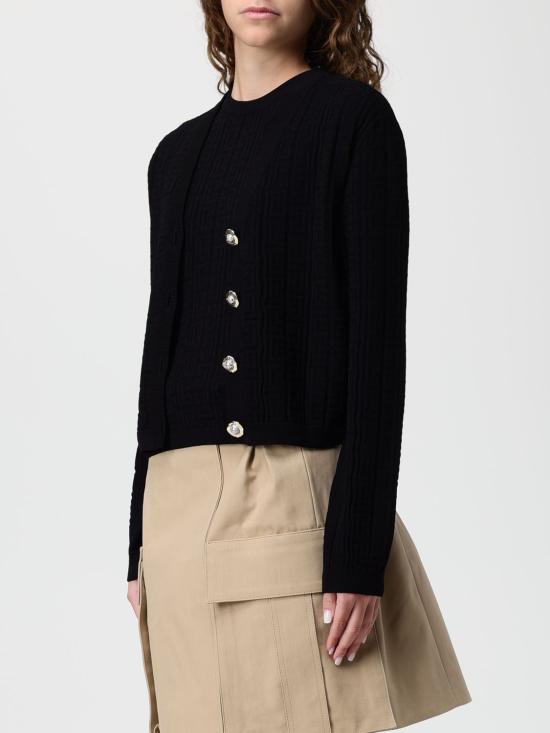 25FW 발망 가디건 FF1KL162KI63 0PA Black - BALMAIN