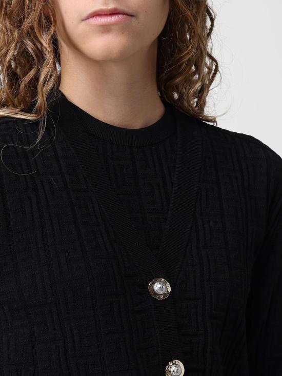 25FW 발망 가디건 FF1KL162KI63 0PA Black - BALMAIN