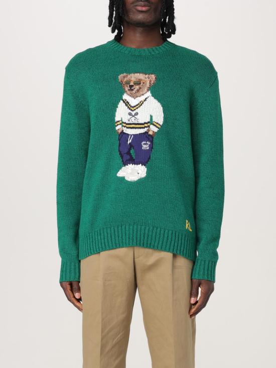 25FW 폴로 랄프로렌 스웨터 710961155 001 Green