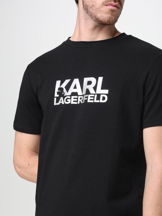 26SS 칼라거펠트 반팔 티셔츠 755087554235 910 Silver - KARL LAGERFELD