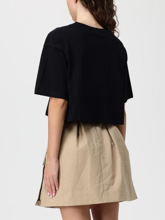 25FW 발망 반팔 티셔츠 BF1EE020BB02 EAB Black - BALMAIN