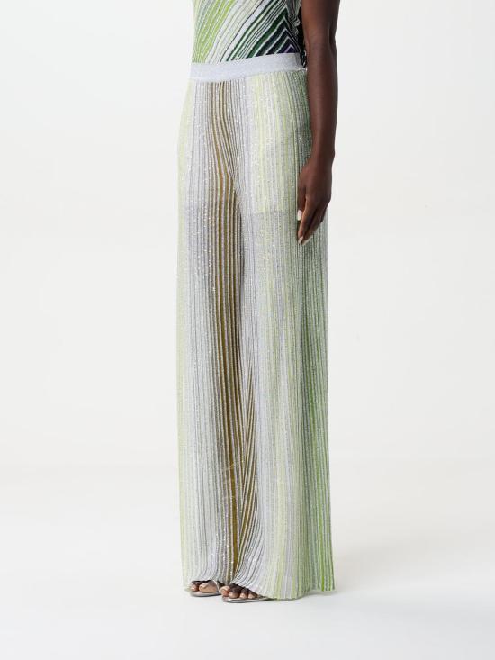 25FW 미소니 팬츠 DS25SI0BBK042D SM9N9 Multicolor - MISSONI