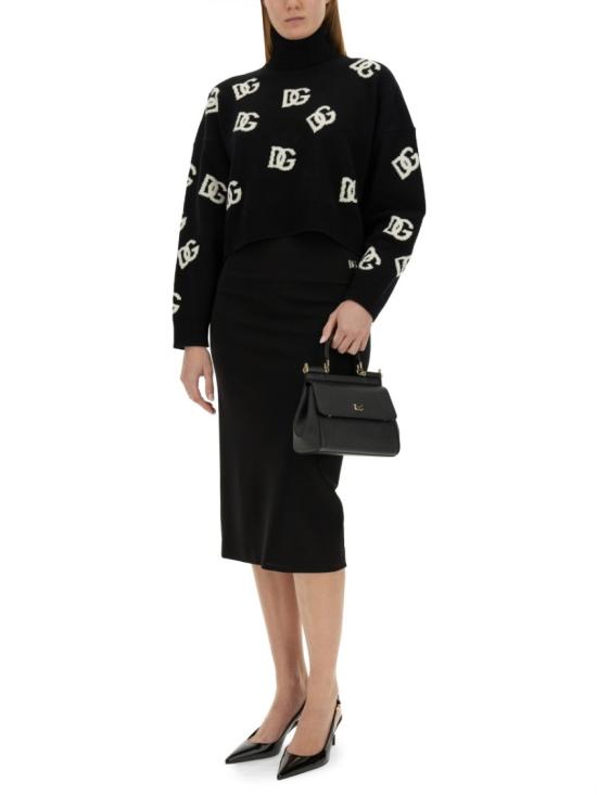  돌체앤가바나 터틀넥 FXW11T JAWXAN0004 Black - DOLCE & GABBANA