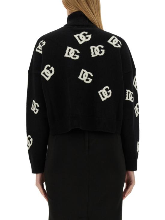  돌체앤가바나 터틀넥 FXW11T JAWXAN0004 Black - DOLCE & GABBANA